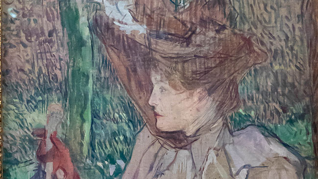 Henri de Toulouse-Lautrec (1864 - 1901)La Femme aux gants